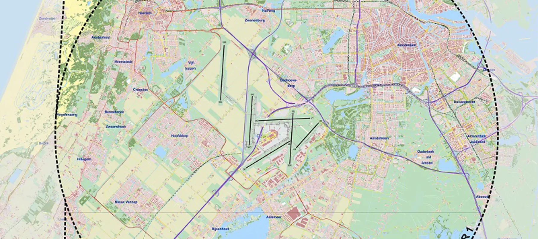 Veiliger Schiphol door nieuwe regels recreatief verkeer